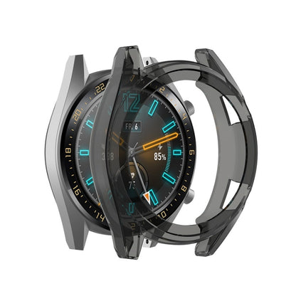 For Huawei GT 46MM TPU Case(Transparent Black) - Watch Cases by Huawei | Online Shopping UK | buy2fix