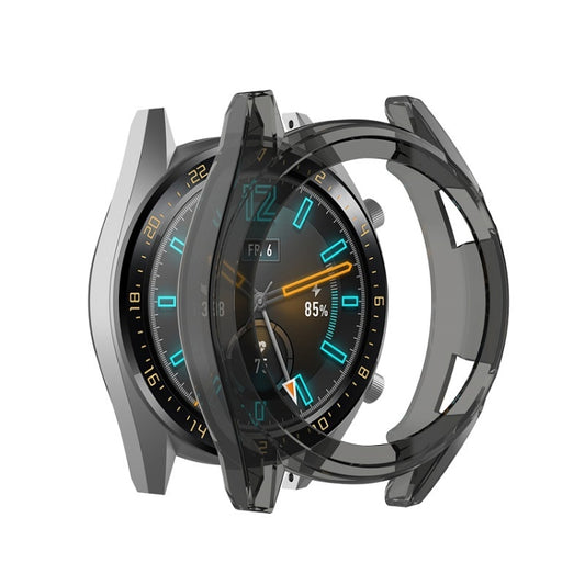 For Huawei GT 46MM TPU Case(Transparent Black) - Watch Cases by Huawei | Online Shopping UK | buy2fix