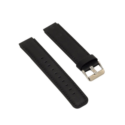 For Huawei B5 Leather Watch Band(Black) by buy2fix