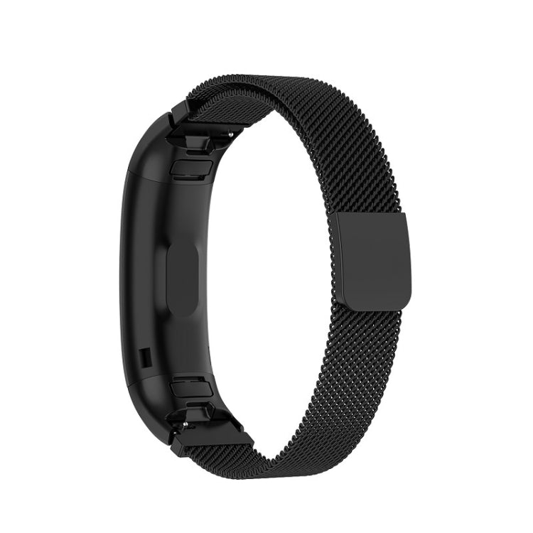 For  Huawei Band 3 & 4 Pro Milanese Strap(Black) - Watch Bands by buy2fix | Online Shopping UK | buy2fix