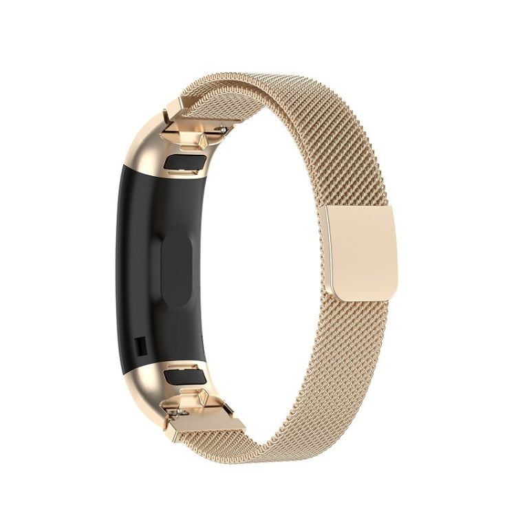 For  Huawei Band 3 & 4 Pro Milanese Strap(Champagne Gold) - Watch Bands by buy2fix | Online Shopping UK | buy2fix