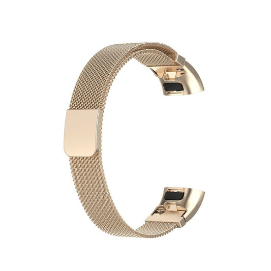 For Huawei Band 3 & 4 Pro Milanese Strap(Champagne Gold) by buy2fix
