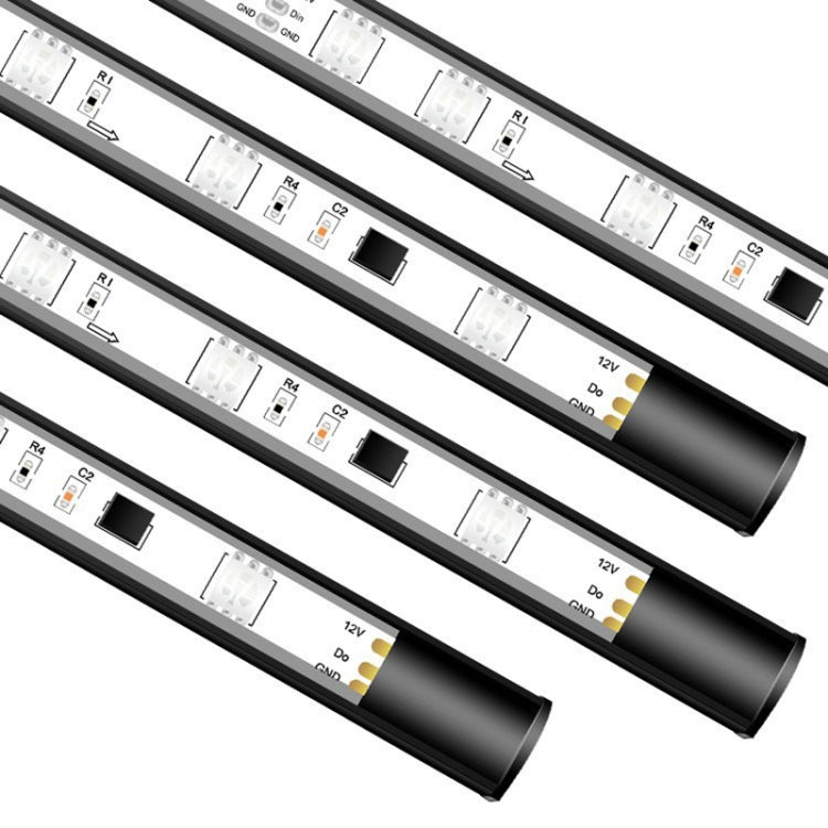 Car Modification Symphony Voice Control LED Chassis Lights, Specification:2 x 120cm + 2 x 150cm - Atmosphere lights by buy2fix | Online Shopping UK | buy2fix