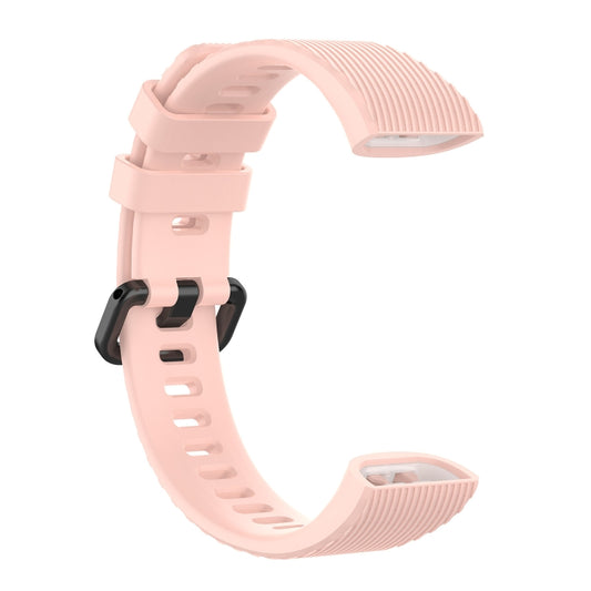 For Huawei Band 3 & 4 Pro Silicone Watch Band(Pink) - Watch Bands by buy2fix | Online Shopping UK | buy2fix