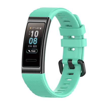 For Huawei Band 3 & 4 Pro Silicone Watch Band(Duck Green) by buy2fix