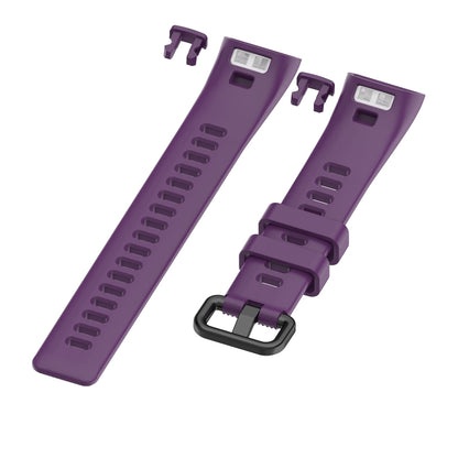 For Huawei Band 3 & 4 Pro Silicone Watch Band(Purple) by buy2fix
