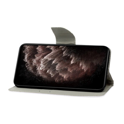 For Xiaomi Redmi 10 Painted Pattern Flip Leather Phone Case(Purple Butterfly) - Xiaomi Cases by buy2fix | Online Shopping UK | buy2fix