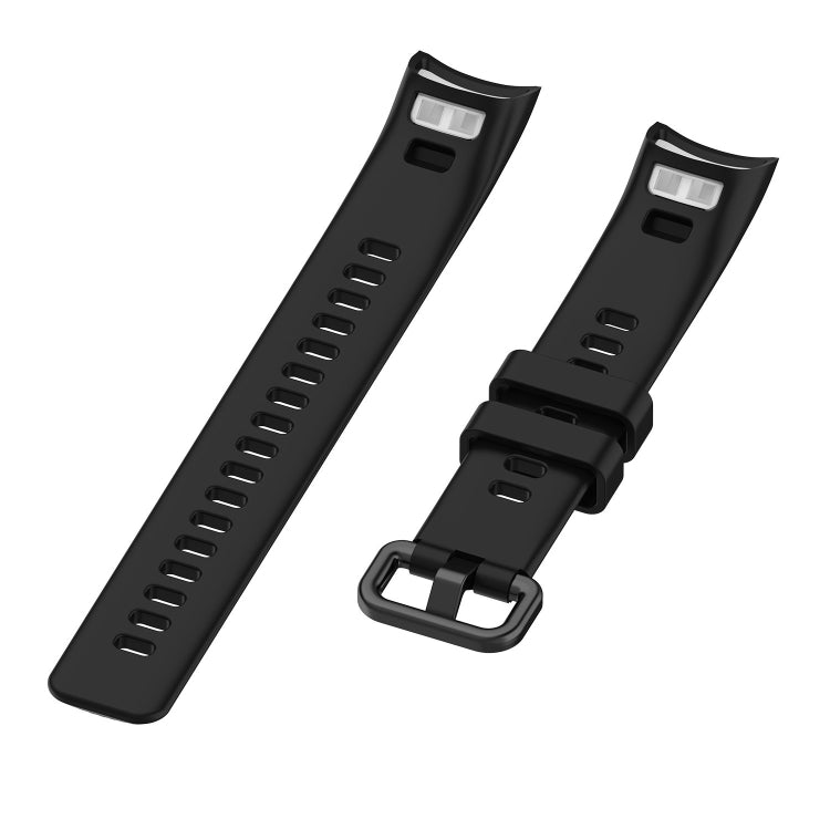 Silicone Watch Band for Huawei Honor Band 4 & 5(Black) by buy2fix