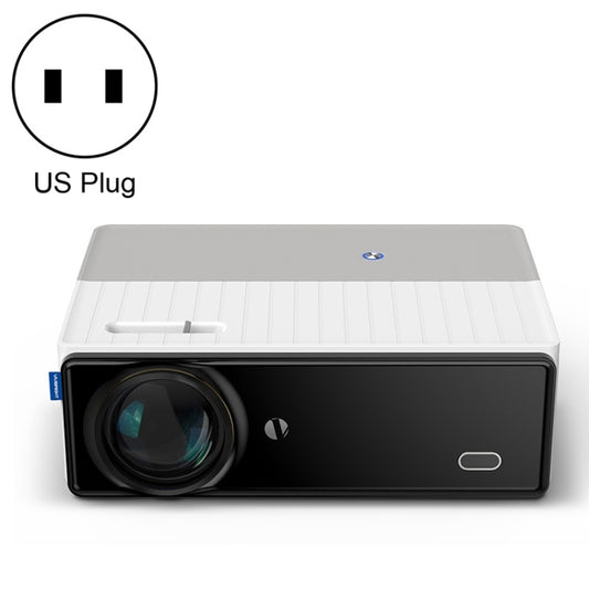 VIVIBRIGHT D5000 1920x1080P 420ANSI 6000Lumens LCD + LED HD Digital Projector, Basic Version US Plug - LED Projector by VIVIBRIGHT | Online Shopping UK | buy2fix