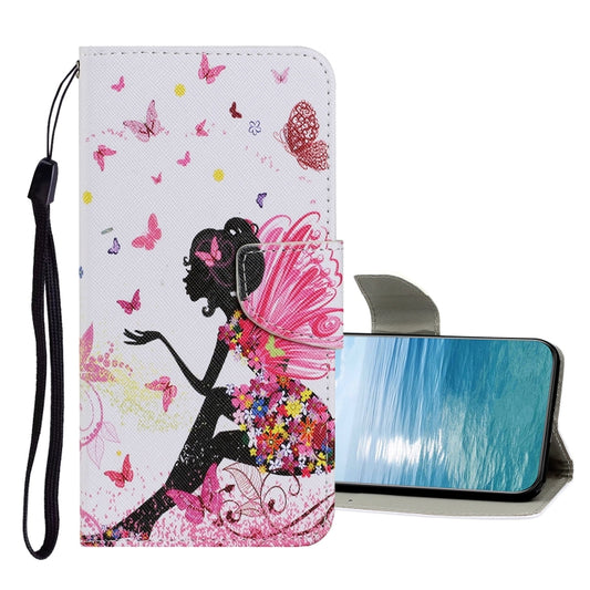 For Xiaomi Redmi 10C Colored Drawing Pattern Flip Leather Case(Dancing Girl) - Xiaomi Cases by buy2fix | Online Shopping UK | buy2fix