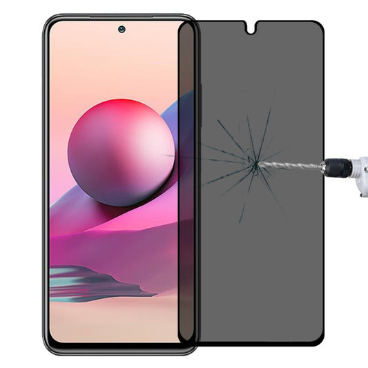 Full Cover Anti-peeping Tempered Glass Film For Xiaomi Poco M5s / Redmi Note 10S -  by buy2fix | Online Shopping UK | buy2fix