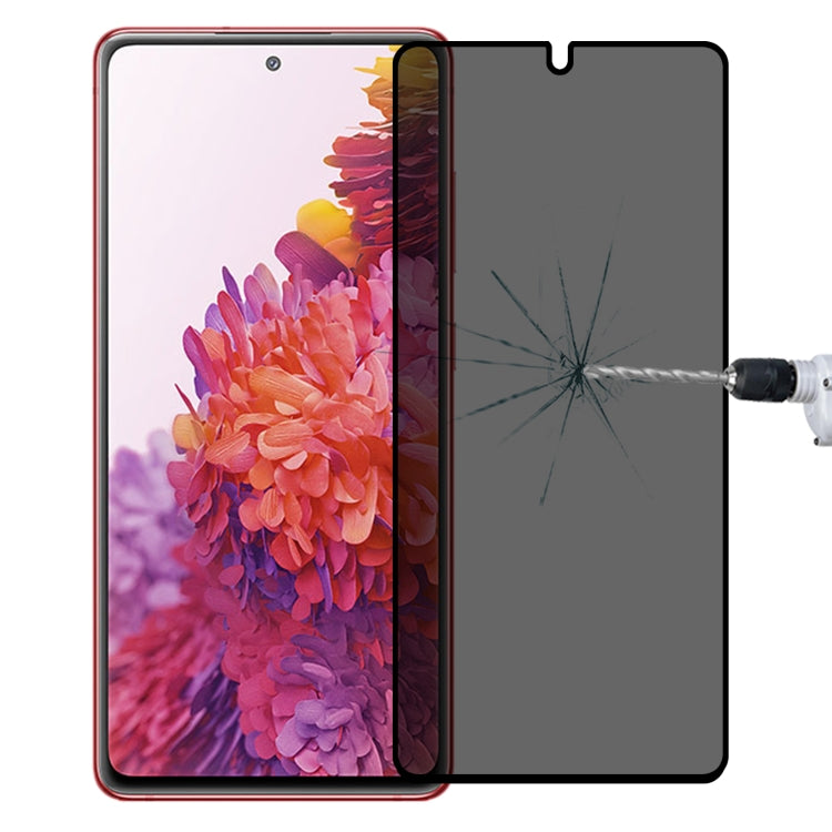 Full Cover Anti-peeping Tempered Glass Film For Samsung Galaxy S20 FE by buy2fix