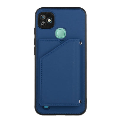 For Infinix Smart HD 2021-X612 Skin Feel PU + TPU + PC Phone Case(Blue) - Infinix Cases by buy2fix | Online Shopping UK | buy2fix