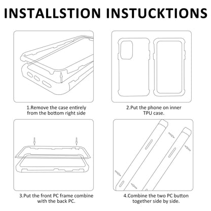 For Xiaomi Redmi Note 11 Acrylic + TPU 360 Degrees Full Coverage Phone Case(Green) - Xiaomi Cases by buy2fix | Online Shopping UK | buy2fix