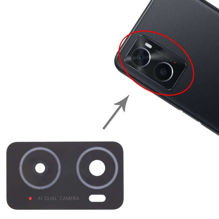For OPPO A76 / A36 10pcs Back Camera Lens - Camera Series by buy2fix | Online Shopping UK | buy2fix