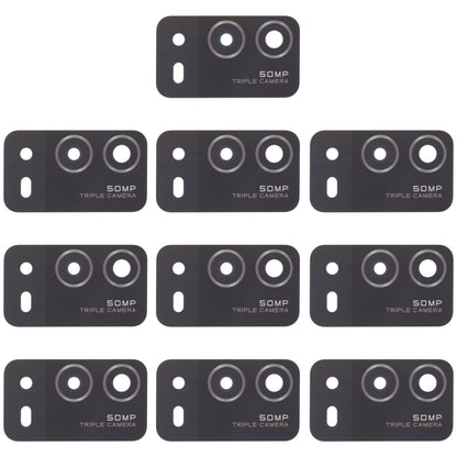 For OPPO A55 4G 10pcs Back Camera Lens - Camera Series by buy2fix | Online Shopping UK | buy2fix