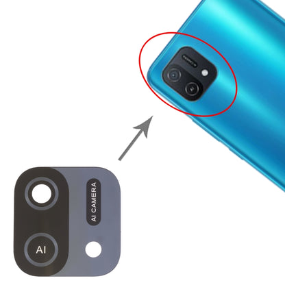 For OPPO A16e / A16K 10pcs Back Camera Lens - Camera Series by buy2fix | Online Shopping UK | buy2fix