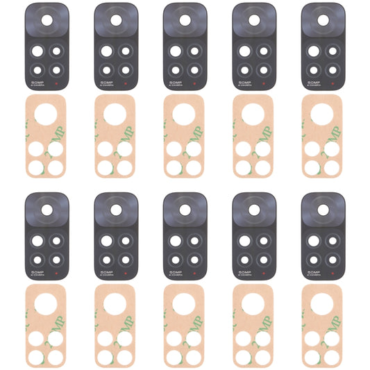 10 PCS Back Camera Lens For Xiaomi Redmi Note 11 - Camera by buy2fix | Online Shopping UK | buy2fix