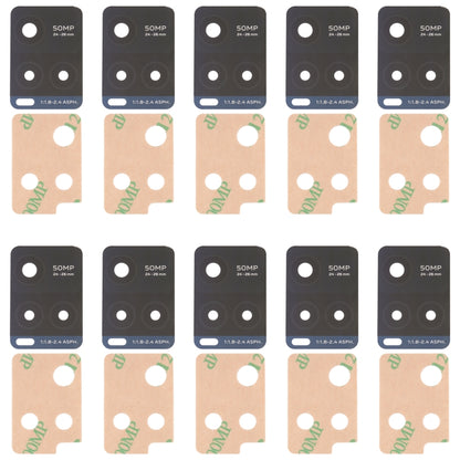For vivo Y21S / Y33S / Y33T 10pcs Back Camera Lens - Camera Parts by buy2fix | Online Shopping UK | buy2fix