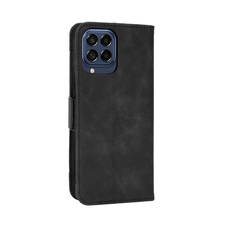 For Samsung Galaxy M53 5G Skin Feel Calf Pattern Horizontal Flip Leather Phone Case(Black) by buy2fix