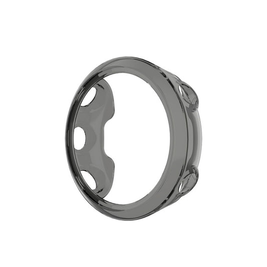 For Garmin Forerunner 45 TPU Protective Shell(Transparent Black) - Watch Cases by buy2fix | Online Shopping UK | buy2fix
