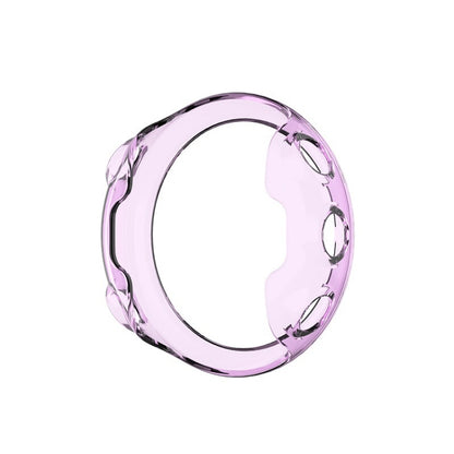 For Garmin Forerunner 45 TPU Protective Shell(Transparent Purple) - Watch Cases by buy2fix | Online Shopping UK | buy2fix