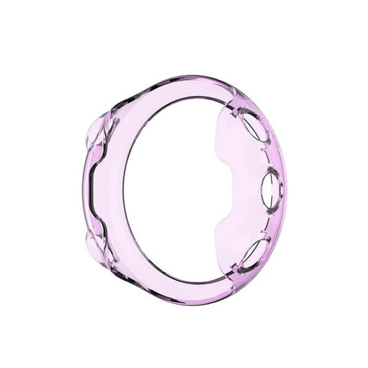 For Garmin Forerunner 45 TPU Protective Shell(Transparent Purple) - Watch Cases by buy2fix | Online Shopping UK | buy2fix
