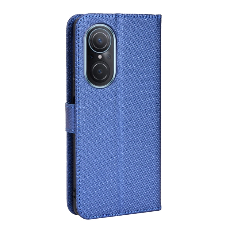 For Honor 50 SE / Huawei nova 9 SE Diamond Texture Leather Phone Case(Blue) by buy2fix