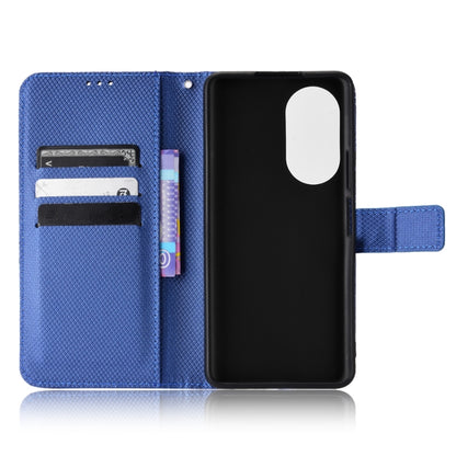 For Honor 50 SE / Huawei nova 9 SE Diamond Texture Leather Phone Case(Blue) by buy2fix
