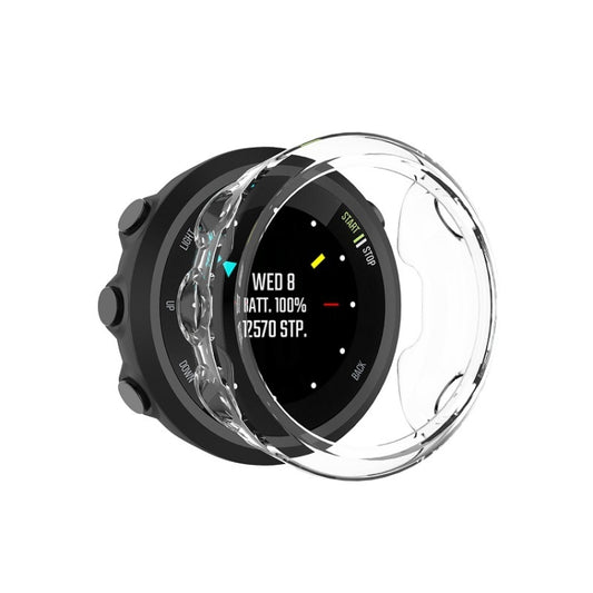 For Garmin Forerunner 45S TPU Protective Shell(Transparent White) - Watch Cases by buy2fix | Online Shopping UK | buy2fix