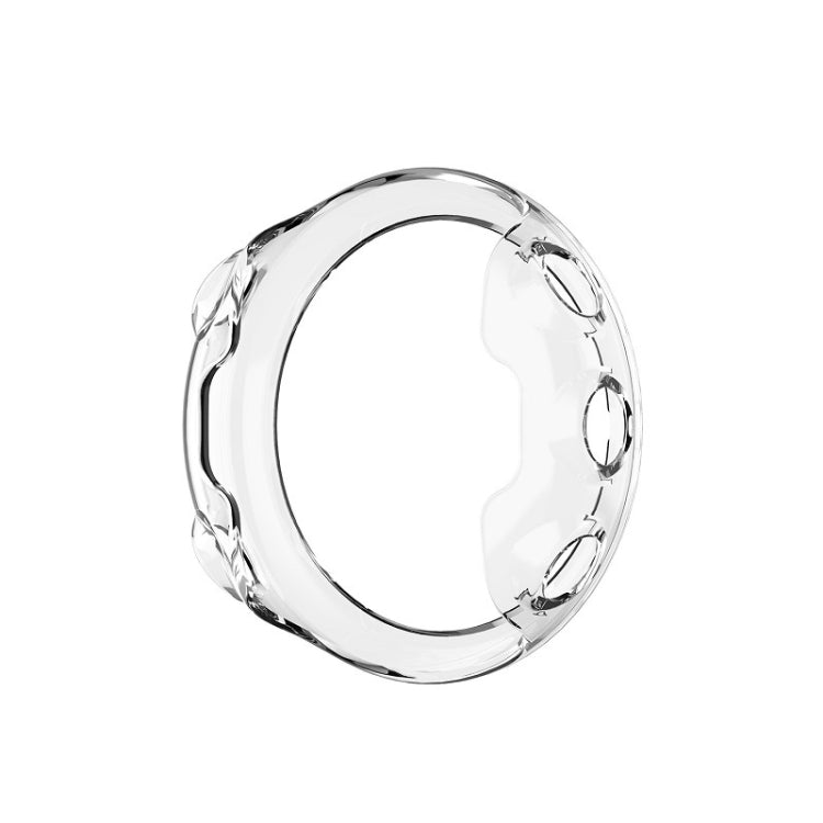 For Garmin Forerunner 45S TPU Protective Shell(Transparent White) - Watch Cases by buy2fix | Online Shopping UK | buy2fix
