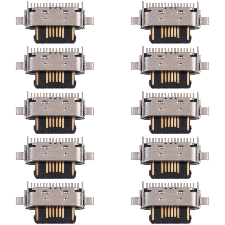 10 PCS Charging Port Connector For LG K52/Q52/K62 - For LG by buy2fix | Online Shopping UK | buy2fix