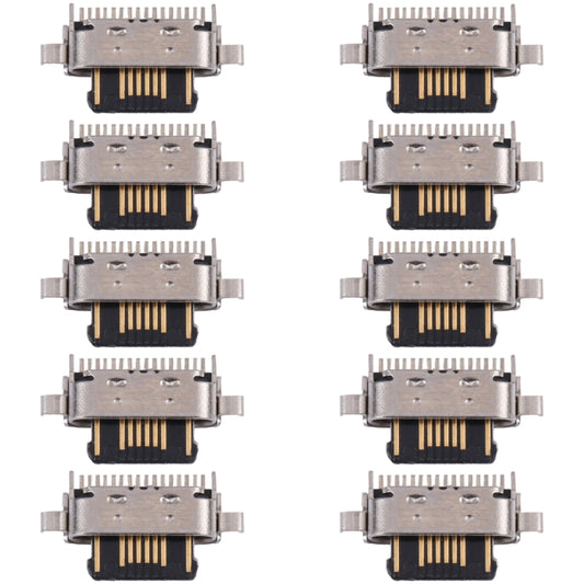 10 PCS Charging Port Connector For LG K52/Q52/K62 - For LG by buy2fix | Online Shopping UK | buy2fix