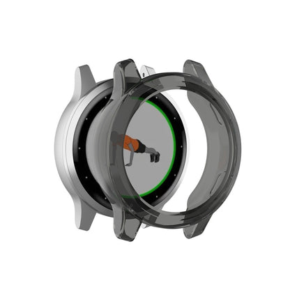 For Garmin Vivoactive 4 TPU Protective Shell(Transparent Black) - Watch Cases by buy2fix | Online Shopping UK | buy2fix