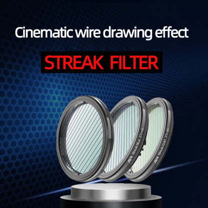JSR Starlight Drawing Camera Lens Filter, Size:55mm(Streak Blue) by JSR