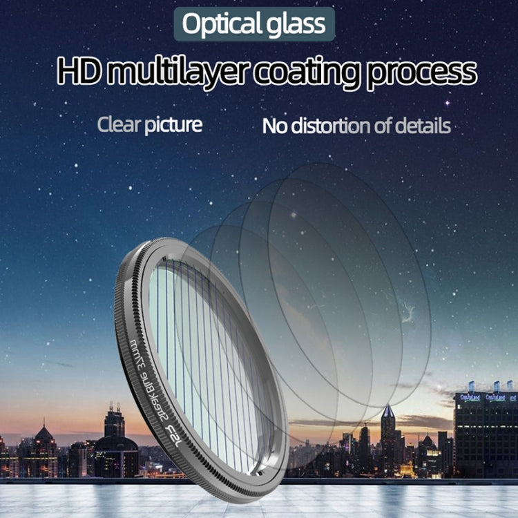 JSR Starlight Drawing Camera Lens Filter, Size:105mm(Streak Blue) - Other Filter by JSR | Online Shopping UK | buy2fix