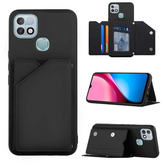 For Infinix Hot 10i / Smart 5 Pro Skin Feel PU + TPU + PC Phone Case(Black) - Infinix Cases by buy2fix | Online Shopping UK | buy2fix