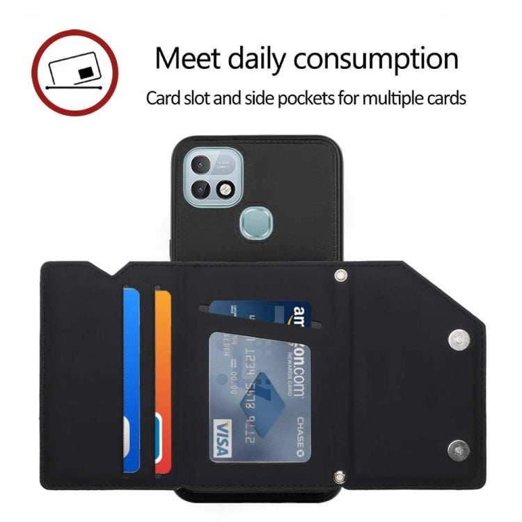 For Infinix Hot 10i / Smart 5 Pro Skin Feel PU + TPU + PC Phone Case(Black) - Infinix Cases by buy2fix | Online Shopping UK | buy2fix