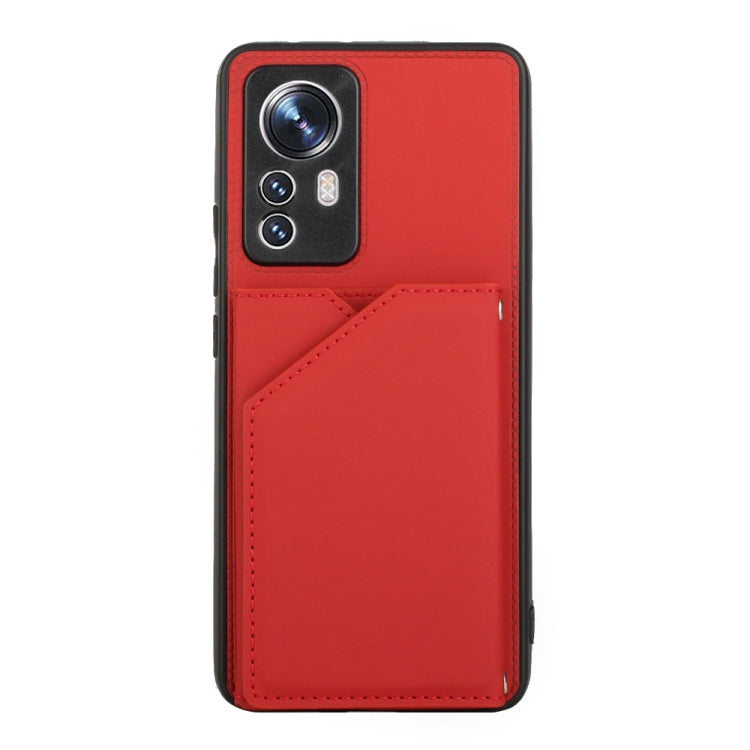For Xiaomi 12 Pro Skin Feel PU + TPU + PC Phone Case(Red) by buy2fix