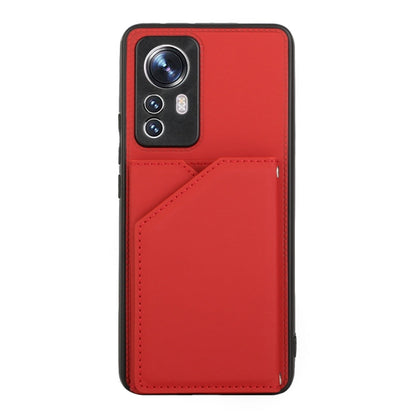 For Xiaomi 12 Pro Skin Feel PU + TPU + PC Phone Case(Red) by buy2fix