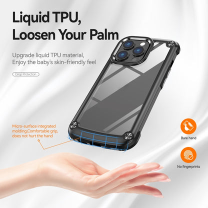 For iPhone 13 Pro Max TPU + PC Lens Protection Phone Case (Black) - iPhone 13 Pro Max Cases by buy2fix | Online Shopping UK | buy2fix