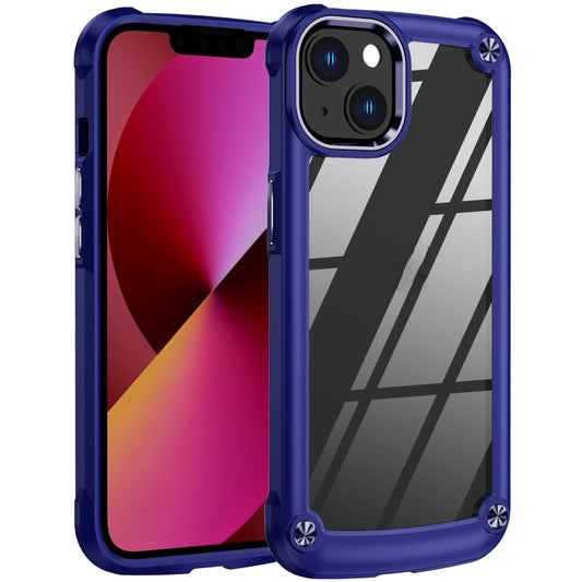 For iPhone 11 Pro TPU + PC Lens Protection Phone Case(Blue) - iPhone 11 Pro Cases by buy2fix | Online Shopping UK | buy2fix