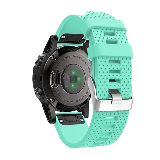 For Garmin Fenix 5S Silicone Watch Band(Duck)