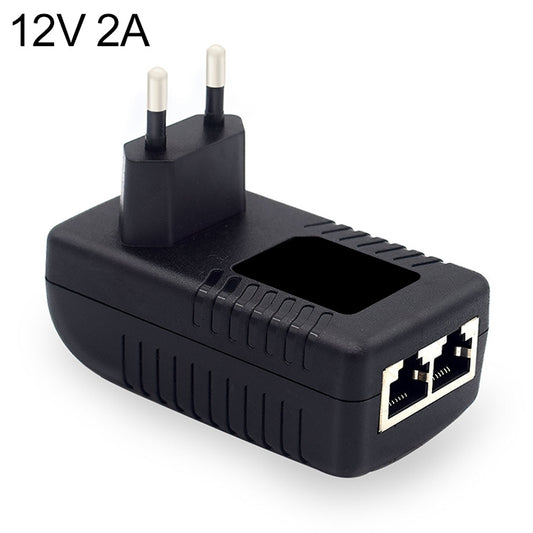 12V 2A Router AP Wireless POE / LAD Power Adapter(EU Plug) by buy2fix
