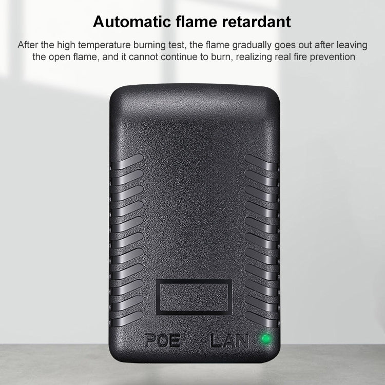 48V 0.5A Router AP Wireless POE / LAD Power Adapter(EU Plug) by buy2fix