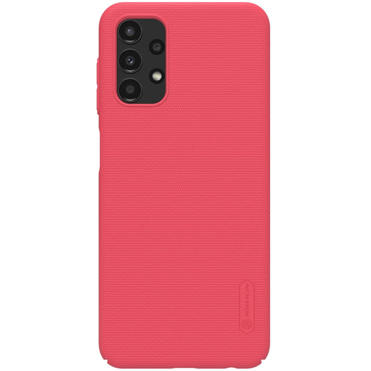 For Samsung Galaxy A13 4G NILLKIN Frosted PC Phone Case(Red) - Galaxy Phone Cases by NILLKIN | Online Shopping UK | buy2fix