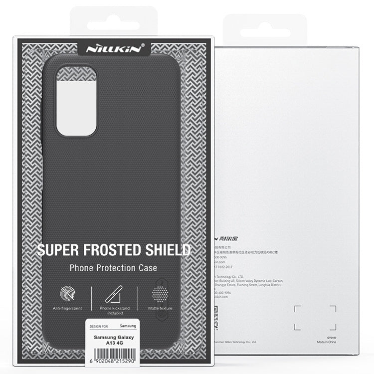 For Samsung Galaxy A13 4G NILLKIN Frosted PC Phone Case(White) - Galaxy Phone Cases by NILLKIN | Online Shopping UK | buy2fix