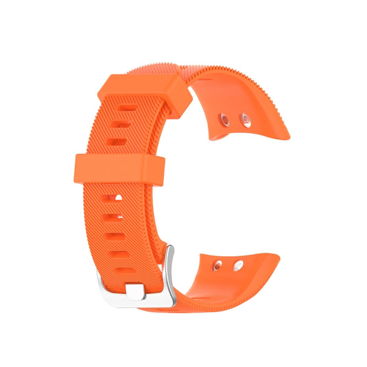 For Garmin Forerunner 45 & 45S Silicone Watch Band(Orange) - Watch Bands by buy2fix | Online Shopping UK | buy2fix