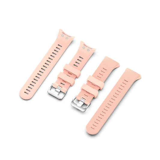 For Garmin Forerunner 45 & 45S Silicone Watch Band(Pink) - Watch Bands by buy2fix | Online Shopping UK | buy2fix