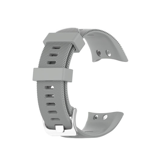 For Garmin Forerunner 45 & 45S Silicone Watch Band(Gray) - Watch Bands by buy2fix | Online Shopping UK | buy2fix